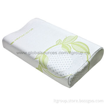 Standard Contour Pillow with Cut Memory Foam